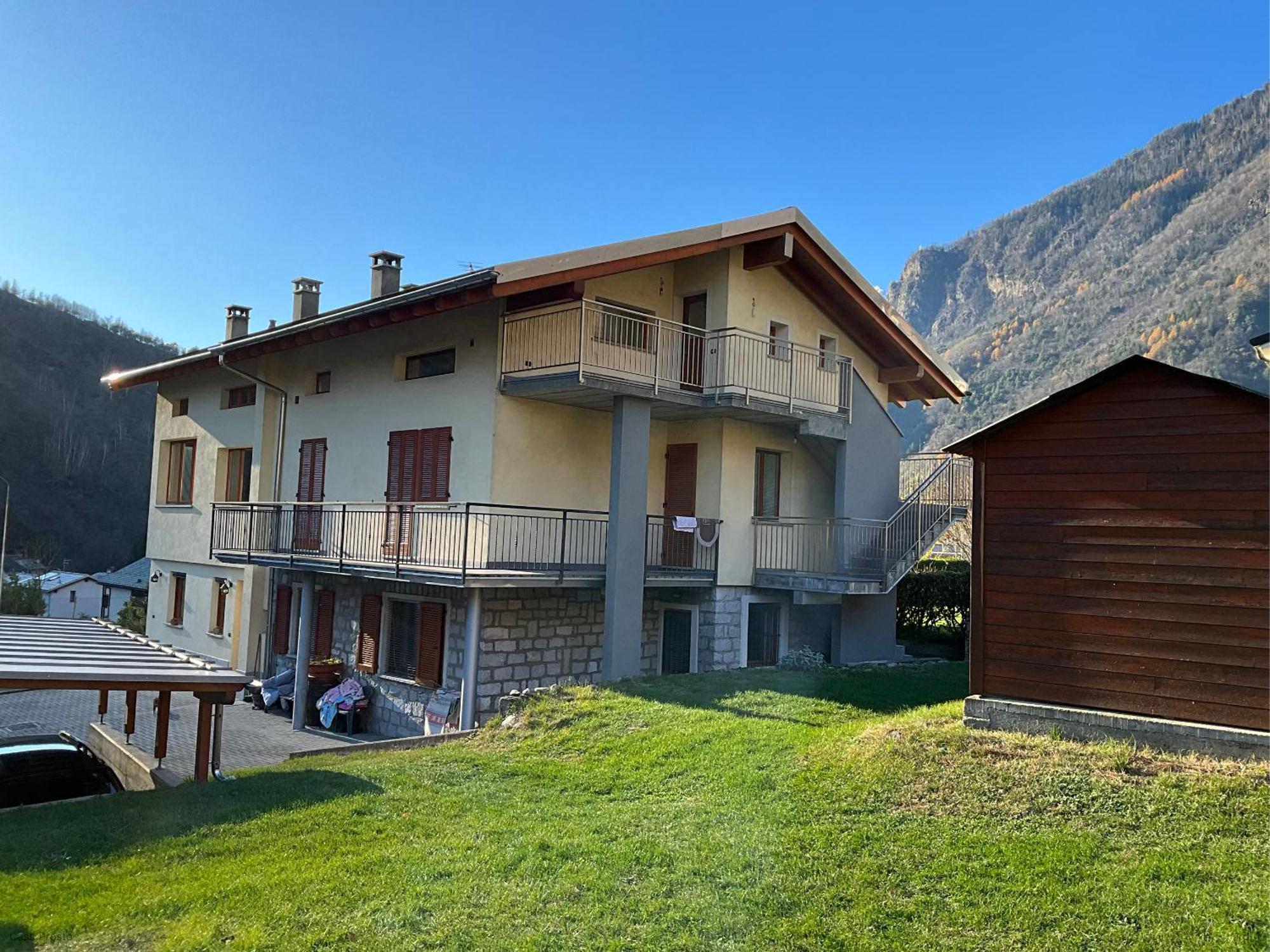 Villa L'Acero Rosso Prosto di Piuro Exterior foto